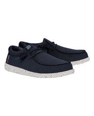 MOCASSINO HEY DUDE UOMO WALLY SPORT MESH M NAVY HD.40403 410