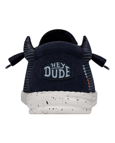 MOCASSINO HEY DUDE UOMO WALLY SPORT MESH M NAVY HD.40403 410