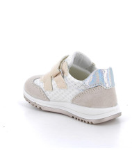 SNEAKERS PRIMIGI PRIMI PASSI BAMBINA RETE/SCA/S.NA.I BIANCO/JUTA/CIP TG.20-24 7858600/A
