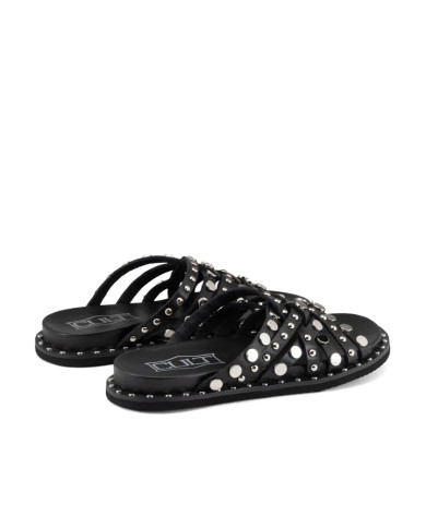 SANDALO CULT DONNA ROSHELLE 4275 SANDAL W LEATHER BLACK/SILVER STUDS CLW427503