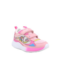 SNEAKERS PRIMIGI BAMBINA NAPPA PU ROSA-FUXIA TG:24-35 7966511