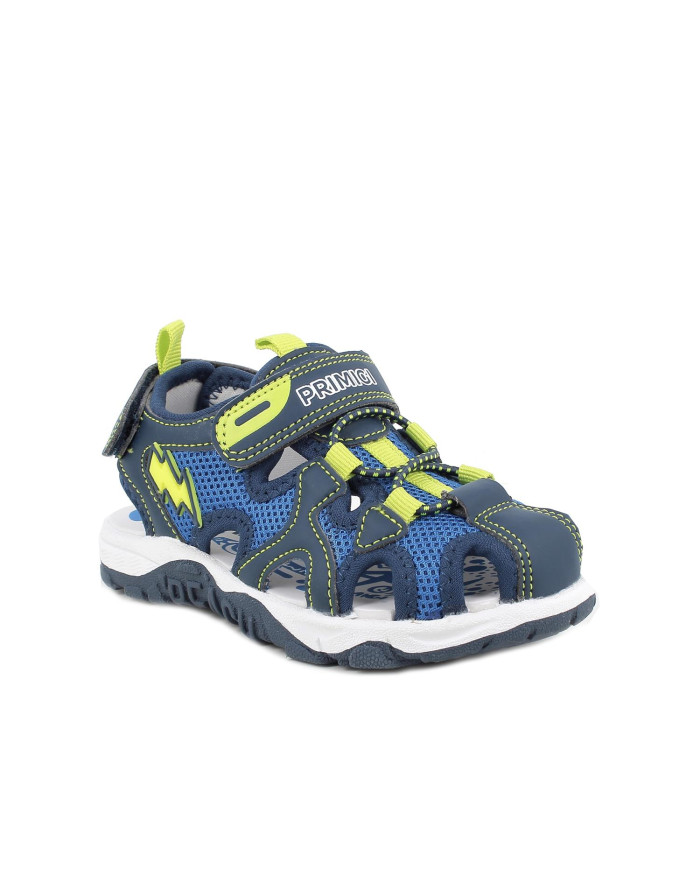 SANDALO PRIMIGI BAMBINO T.RETE/NAPPA PU ROYAL/NAVY 7969033