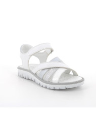 SANDALO SI.NAPPA/SI.DUB BIANCO/ARGENTO TG:27-30 7891022/A