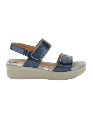 SANDALO CON ZEPPA STONEFLY DONNA AQUA III 31 LAMINATED LASER LIMO BLUE 223652 100