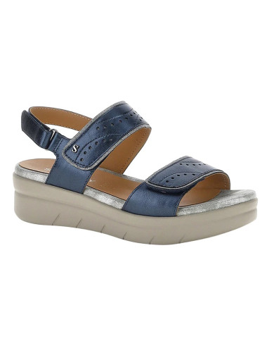 SANDALO CON ZEPPA STONEFLY DONNA AQUA III 31 LAMINATED LASER LIMO BLUE 223652 100