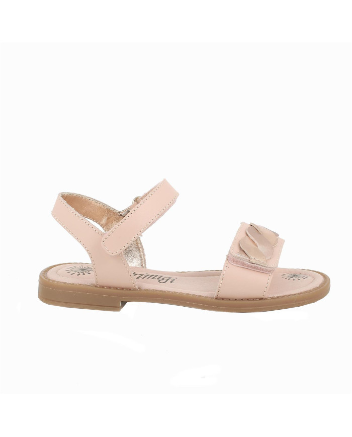SANDALO PRIMIGI BAMBINA  NAPPA SKIN ROSA/BEIGE TG:30-35 7935511/B
