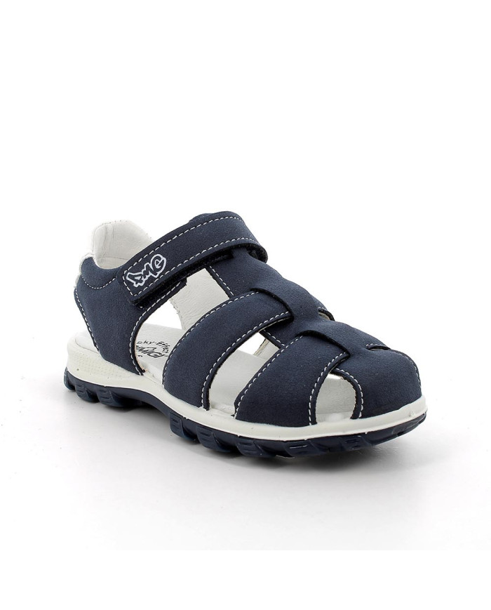 SANDALO PRIMIGI BAMBINO S.SCAM/S.NAB.DE BLU/BIANCO TG:24-30 5894200