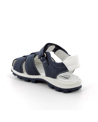 SANDALO PRIMIGI BAMBINO S.SCAM/S.NAB.DE BLU/BIANCO TG:24-30 5894200