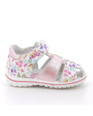 SANDALO  PRIMIGI PRIMI PASSI BAMBINA  S.ST.PEON/S.DUB BCO-RSA-FUC/BAB 7865511