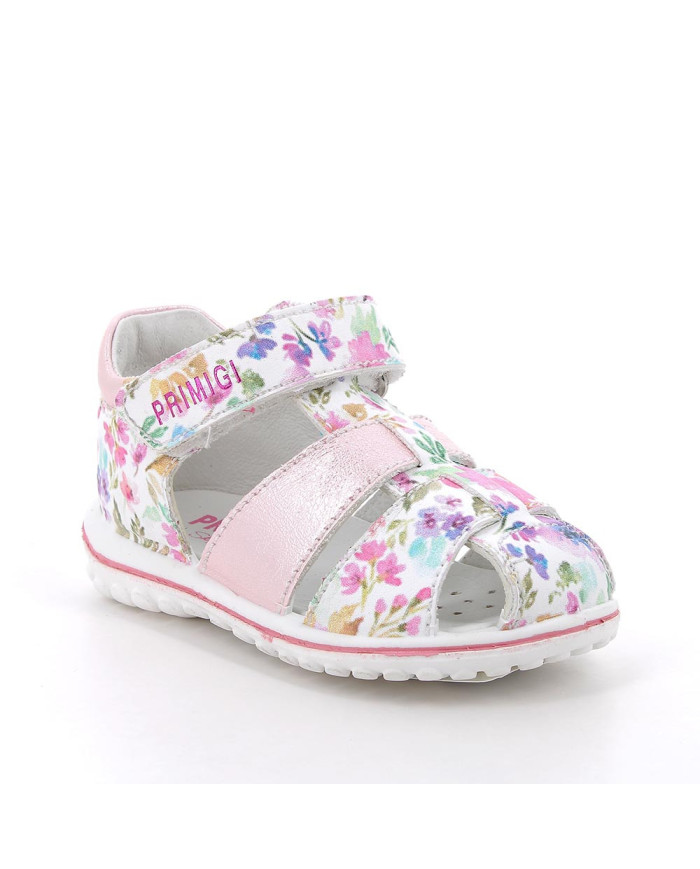 SANDALO  PRIMIGI PRIMI PASSI BAMBINA  S.ST.PEON/S.DUB BCO-RSA-FUC/BAB 7865511