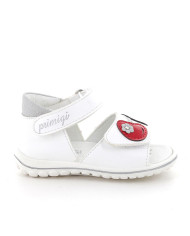 SANDALO  PRIMIGI PRIMI PASSI BAMBINA S.NAPPA/S.LUXOR BIANCO/SILVER 7864522