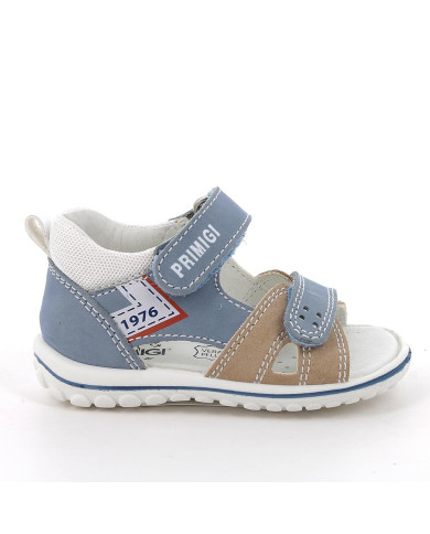 SANDALO PRIMIGI PRIMI PASSI BAMBINO NABUK/S.NAB.DEL AVIO/BEIGE SCU.TG_19-26 7865011