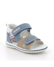 SANDALO PRIMIGI PRIMI PASSI BAMBINO NABUK/S.NAB.DEL AVIO/BEIGE SCU.TG_19-26 7865011