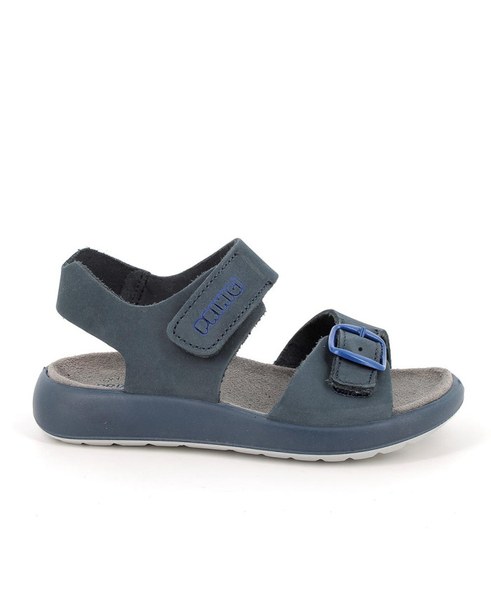 SANDALO PRIMIGI BAMBINO NABUK LISCIO BLU TG:27-30 7898822/A