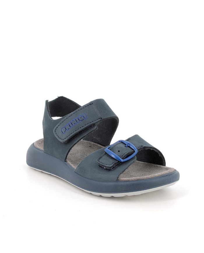 SANDALO PRIMIGI BAMBINO NABUK LISCIO BLU TG:27-30 7898822/A