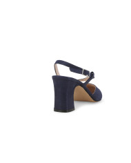 DECOLLETE' MELLUSO DONNA BLU DRILL ABYSS IN CAMOSCIO X517Q ABYSS