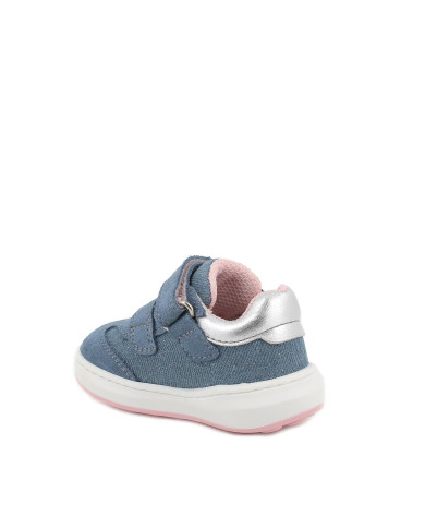 SNEAKERS PRIMIGI PRIMI PASSI BAMBINA SC.BRIN/T.JE.GL AZZURRO/JEANS 5906211