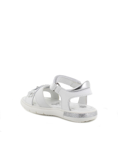 SANDALO  PRIMI PASSI BAMBINA NAPPA SOFT BIANCO 5917000