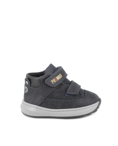 POACCHINE PRIMIGI  PRIMI PASSI BAMBINO NABUK GUM BLU SCURO 4900611/A