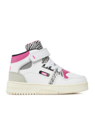 SNEAKERS PRIMIGI AVANT BAMBINANNAP.PU/ST.ANIMA BIANCO/BCO-NERO 4962200