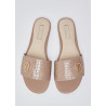 CIABATTE LIU JO DONNA SANDY 03 - SLIPPER CALF SADDLE SA6127P0102S3804