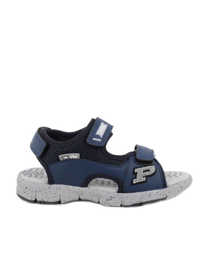 SANDALO PRIMIGI BAMBINO T.RETE/NAPPA PU NAVY 5968122
