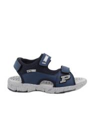 SANDALO PRIMIGI BAMBINO T.RETE/NAPPA PU NAVY 5968122