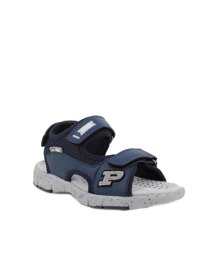 SANDALO PRIMIGI BAMBINO T.RETE/NAPPA PU NAVY 5968122
