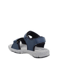 SANDALO PRIMIGI BAMBINO T.RETE/NAPPA PU NAVY 5968122