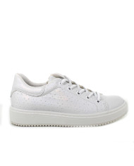 SNEAKERS PRIMIGI BAMBINA SI.NAPPA IRIDE. BIANCO 5875022 