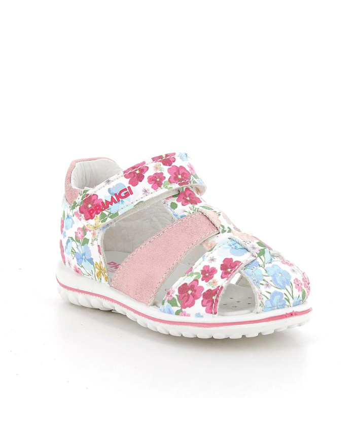 SANDALO PRIMIGI PRIMI PASSI BAMBINA S.ST.FLOR/S.LAM MULTICOL/ROSA 58620111