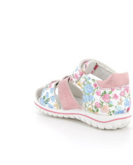SANDALO PRIMIGI PRIMI PASSI BAMBINA S.ST.FLOR/S.LAM MULTICOL/ROSA 58620111