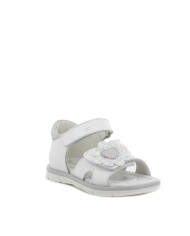SANDALO PRIMIGI PRIMI PASSI BAMBINA NAPPA SOFT BIANCO 5916022