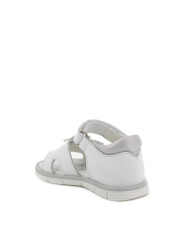 SANDALO PRIMIGI PRIMI PASSI BAMBINA NAPPA SOFT BIANCO 5916022