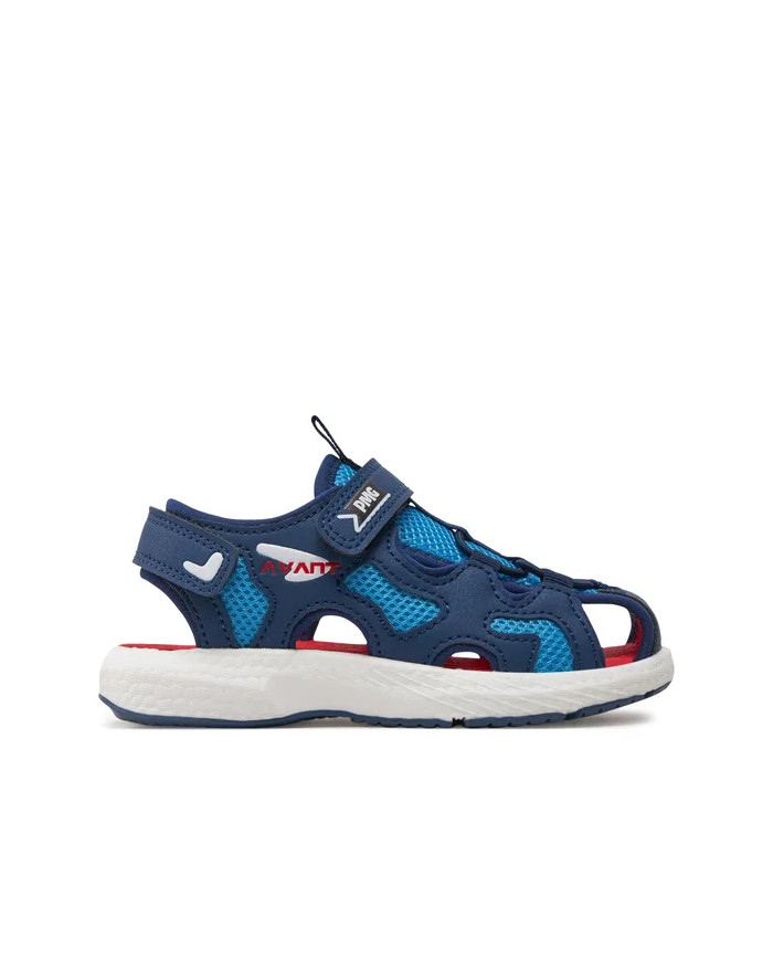 SANDALO T.RETE/NAPPA PU TURCHESE/NAVY 5970622