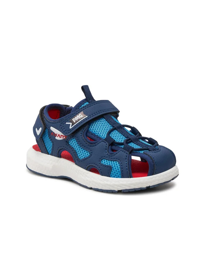 SANDALO T.RETE/NAPPA PU TURCHESE/NAVY 5970622