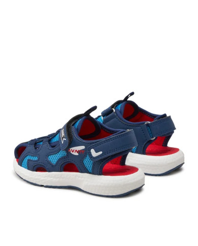 SANDALO T.RETE/NAPPA PU TURCHESE/NAVY 5970622