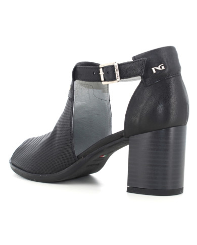 TRONCHETTI NEROGIARDINI DONNA OSAKA NERO OSAKA NERO TR GROTTE NERO 926 TACCO 7 CM E512690D/100