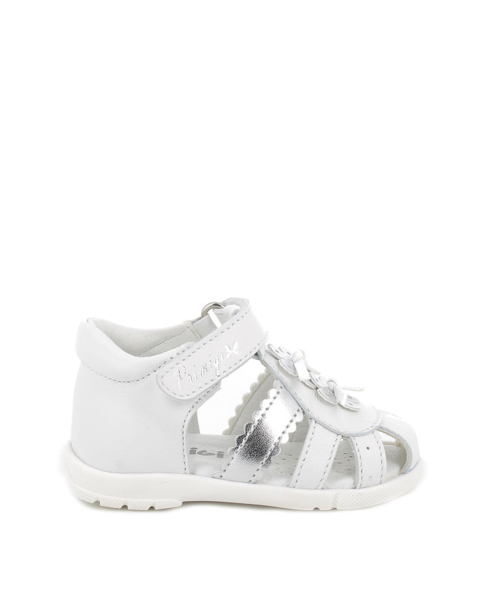 SANDALO PRIMIGI PRIMI PASSI BAMBINA NAPPA SOFT  BIANCO TG: 19-26 5909622 