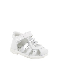 SANDALO PRIMIGI PRIMI PASSI BAMBINA NAPPA SOFT  BIANCO TG: 19-26 5909622 