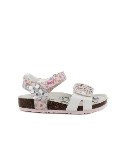 SANDALO PRIMIGI BAMBINA  NAP.PU ST.UNICO B.CO MULTICOLOR 5971522