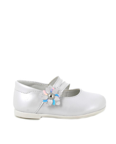 BALLERINA PRIMIGI BAMBINA PRIMI PASSI NAPPA PERL. BIANCO PERLATO 5908811