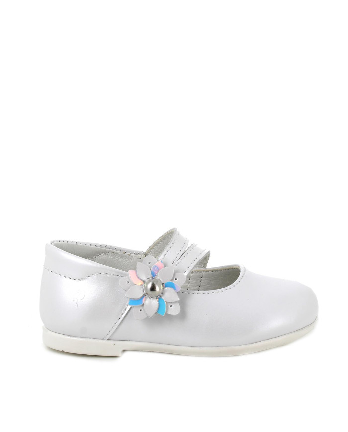 BALLERINA PRIMIGI BAMBINA PRIMI PASSI NAPPA PERL. BIANCO PERLATO 5908811