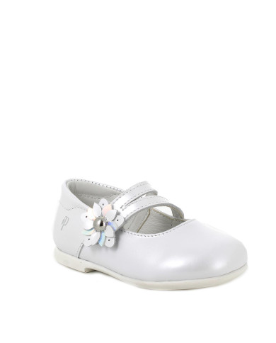 BALLERINA PRIMIGI BAMBINA PRIMI PASSI NAPPA PERL. BIANCO PERLATO 5908811