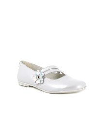BALLERINA PRIMIGI BAMBINA NAPPA PERL. BIANCO PERLATO TG:34-38 5926211/B