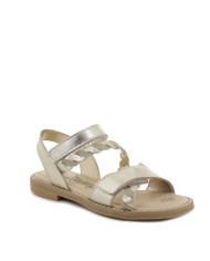 SANDALO PRIMIGI BAMBINA CAPRA LAMINATA  PLATINO TG:36-39 5933911/C
