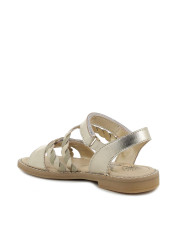 SANDALO PRIMIGI BAMBINA CAPRA LAMINATA  PLATINO TG:36-39 5933911/C
