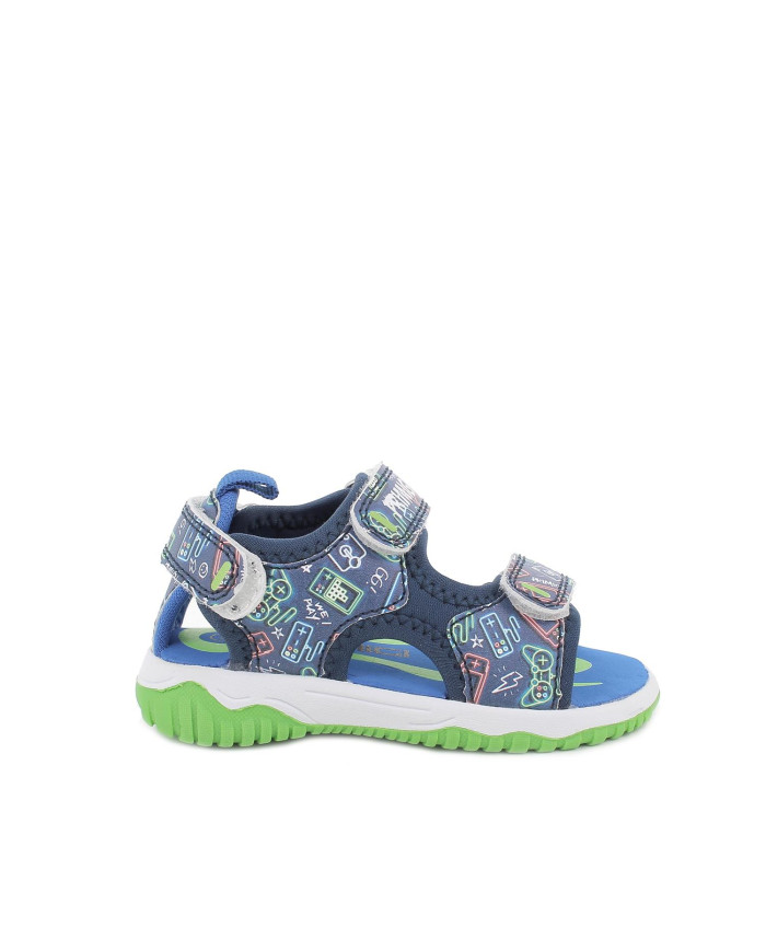 SANDALO PRIMI PASSI BAMBINA NA.PU ST.CONSOL NAVY MULTICOLOR 5951222 