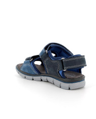 SANDALO PRIMIGI BAMBINO NABUK/SCAM/TELA AZZU/JEANS/AZZU TG:36-39 5895600/C