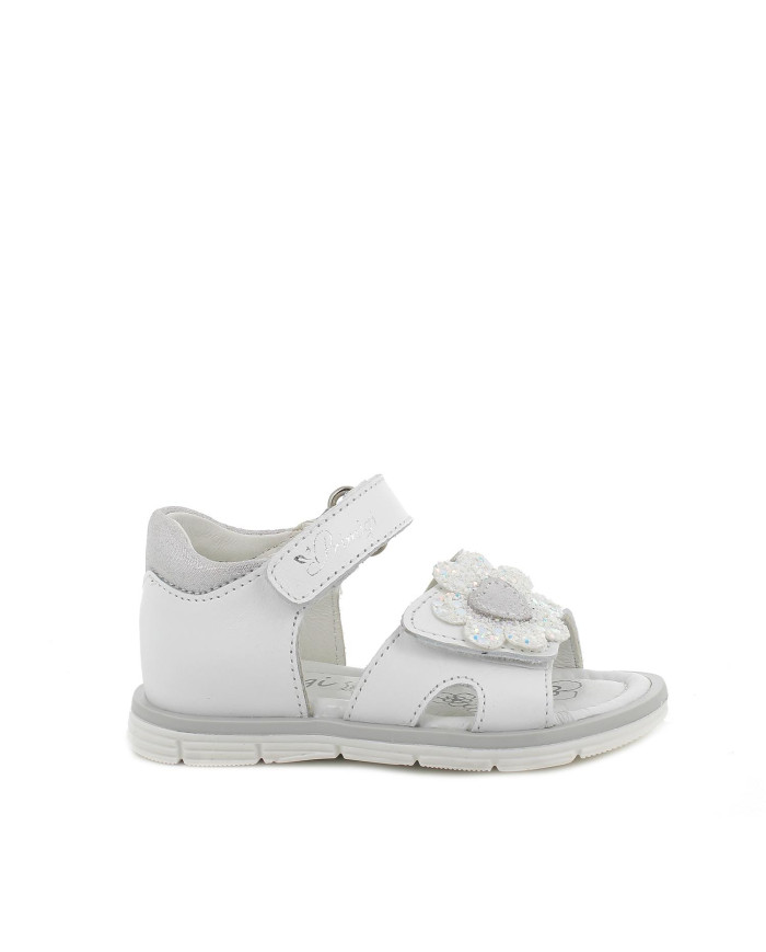 SANDALO PRIMIGI PRIMI PASSI BAMBINA NAPPA SOFT BIANCO TG:25-26 5916022/B